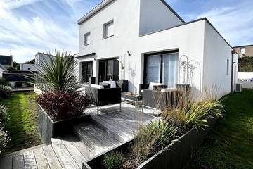 Gîte pour 6 personnes, avec jardin, animaux acceptés dans Plage Kerou