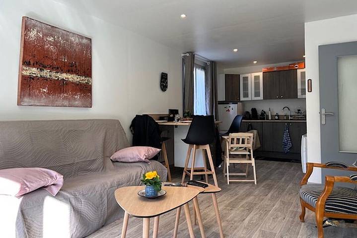 Gîte pour 4 personnes, avec balcon, animaux acceptés à Couflens