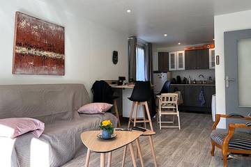 Gîte pour 4 personnes, avec balcon, animaux acceptés à Couflens