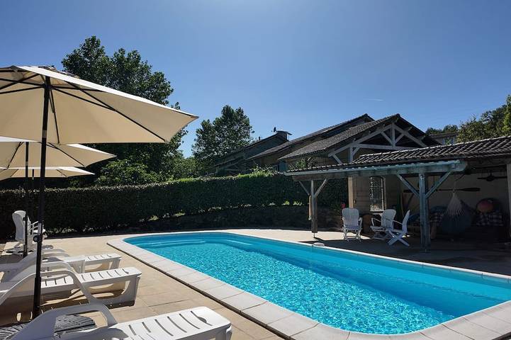 Maison de vacances pour 6 personnes, avec Jardin et Piscine