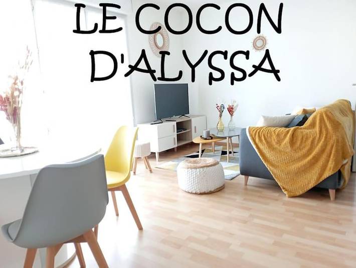 Appartement de vacances pour 4 personnes, avec Balcon ainsi que Terrasse et Vue
