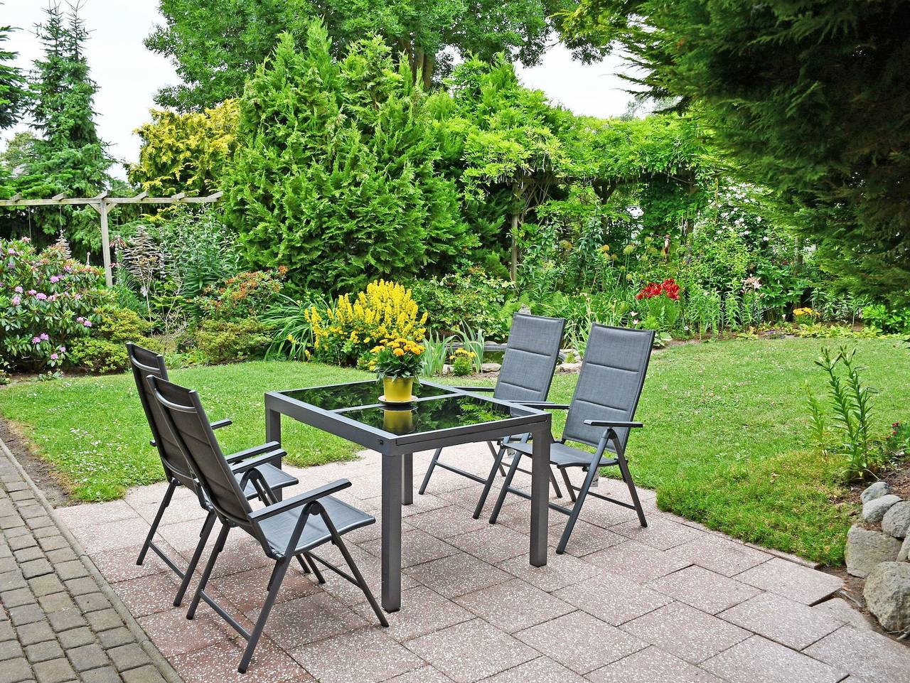Ganze Ferienwohnung, Jasmunder Ferienwohnung mit Terrasse in Sagard, Nationalpark Jasmund