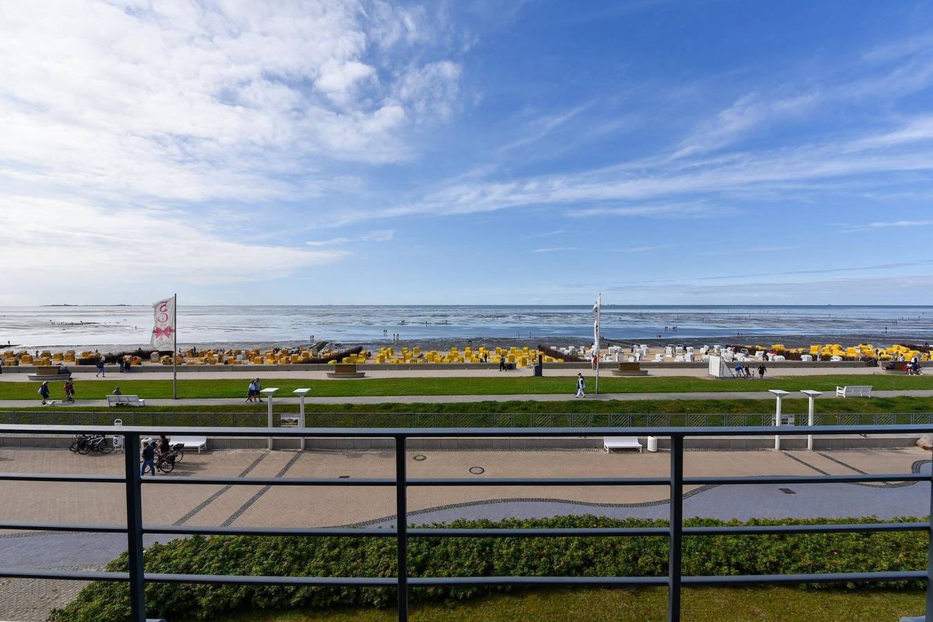 Apartamento entero, Wohnung mit großartigem Panorama-Meerblick in Duhnen, Cuxhaven