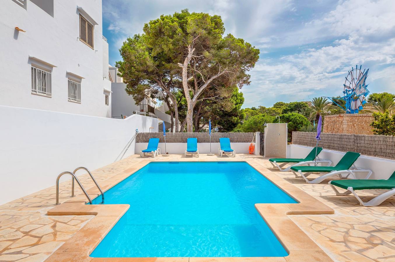 Entire apartment, Apartment with Air Conditioning, Pool, Wi-Fi, Balcony, and Near the Beach in Cala Serena, Felanitx