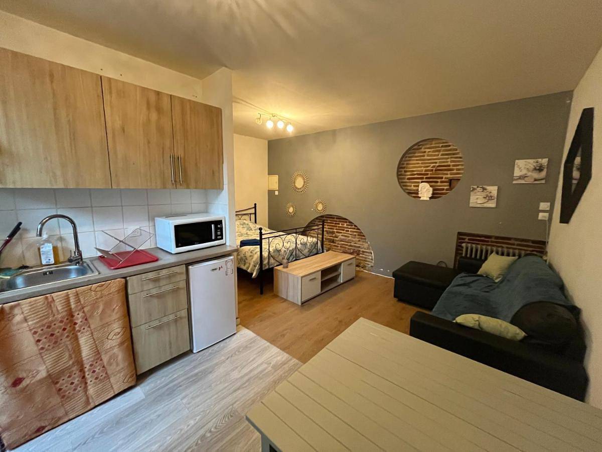 Appartement entier, Grand Studio Sur Cour Privative in Muret, Haute-Garonne
