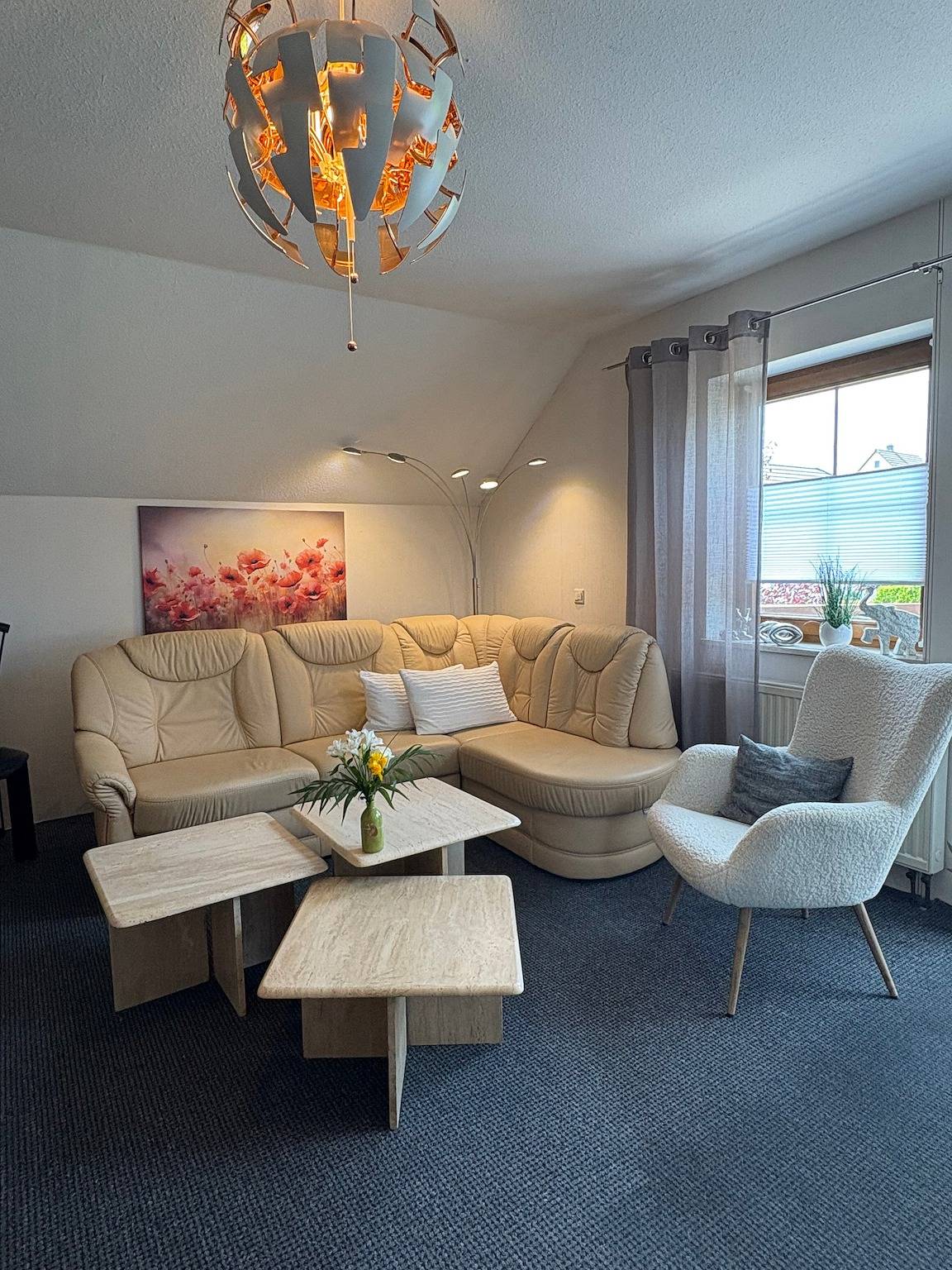 Ganze Wohnung, Ferienwohnung 'Omatina' mit Balkon und Wlan in Bannewitz, Osterzgebirge