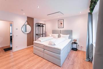 Gîte pour 8 personnes, avec balcon à Ulm