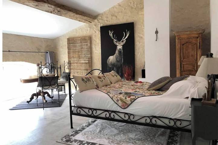 Location de vacances pour 22 personnes, animaux acceptés à Rauzan - 2