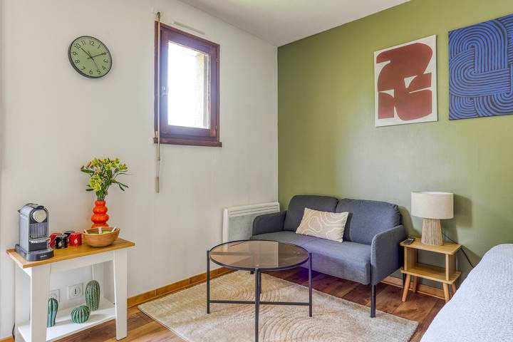 Ganze Wohnung, Ferienwohnung für 2 Personen mit Balkon in Toulouse, Umgebung Toulouse
