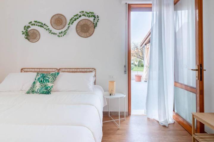 Casa vacanza per 4 persone, con Terrazza e Giardino nonché Panorama a Volpago del Montello