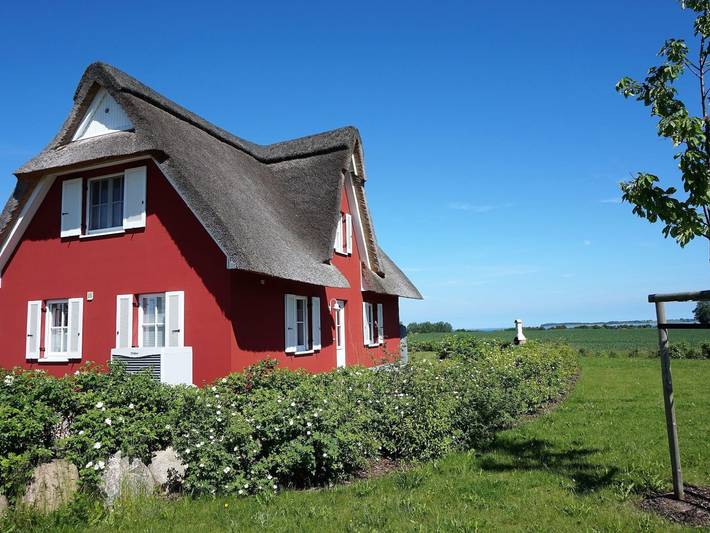 Ferienhaus für 5 Personen, mit Garten und Seeblick sowie Terrasse, kinderfreundlich in Zierow