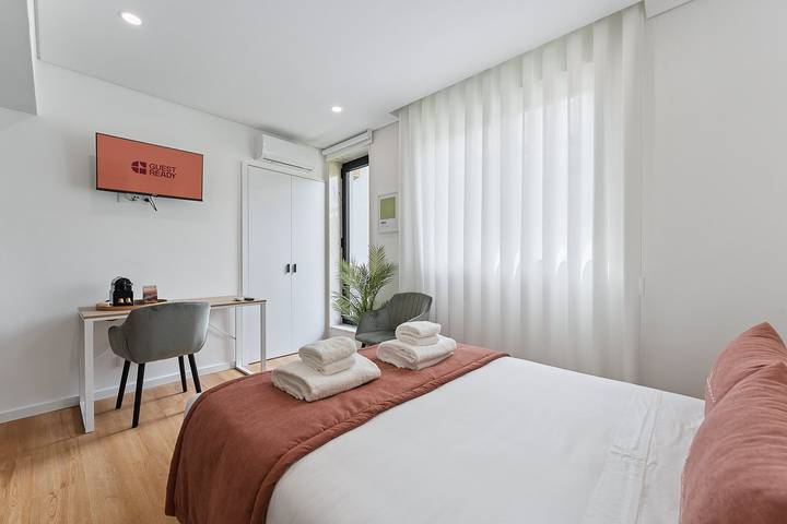 Apartamento estúdio para 2 pessoas, com Terraço em Ramalde