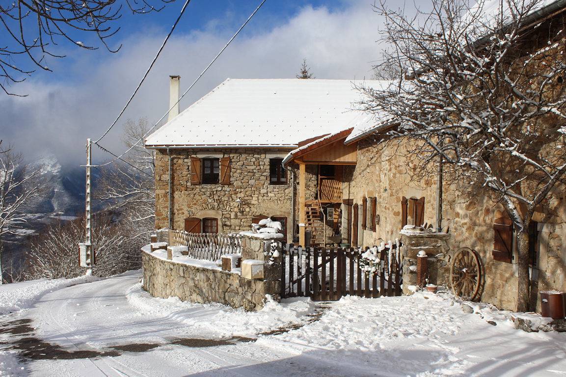 Le Grand Gîte au Balcon de l'Obiou in Les Côtes-de-Corps, Parc national des Écrins