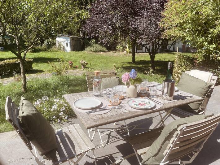 Ferienwohnung für 4 Personen, mit Balkon und Terrasse sowie Garten in Kall
