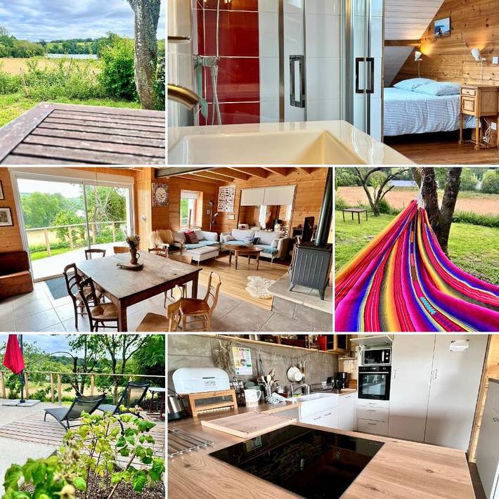 Holiday home for 7 people, with view and lake view as well as garden - 1