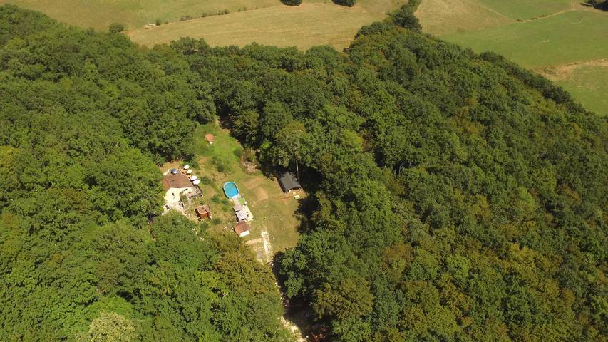 Glampings pour 5 personnes, avec piscine