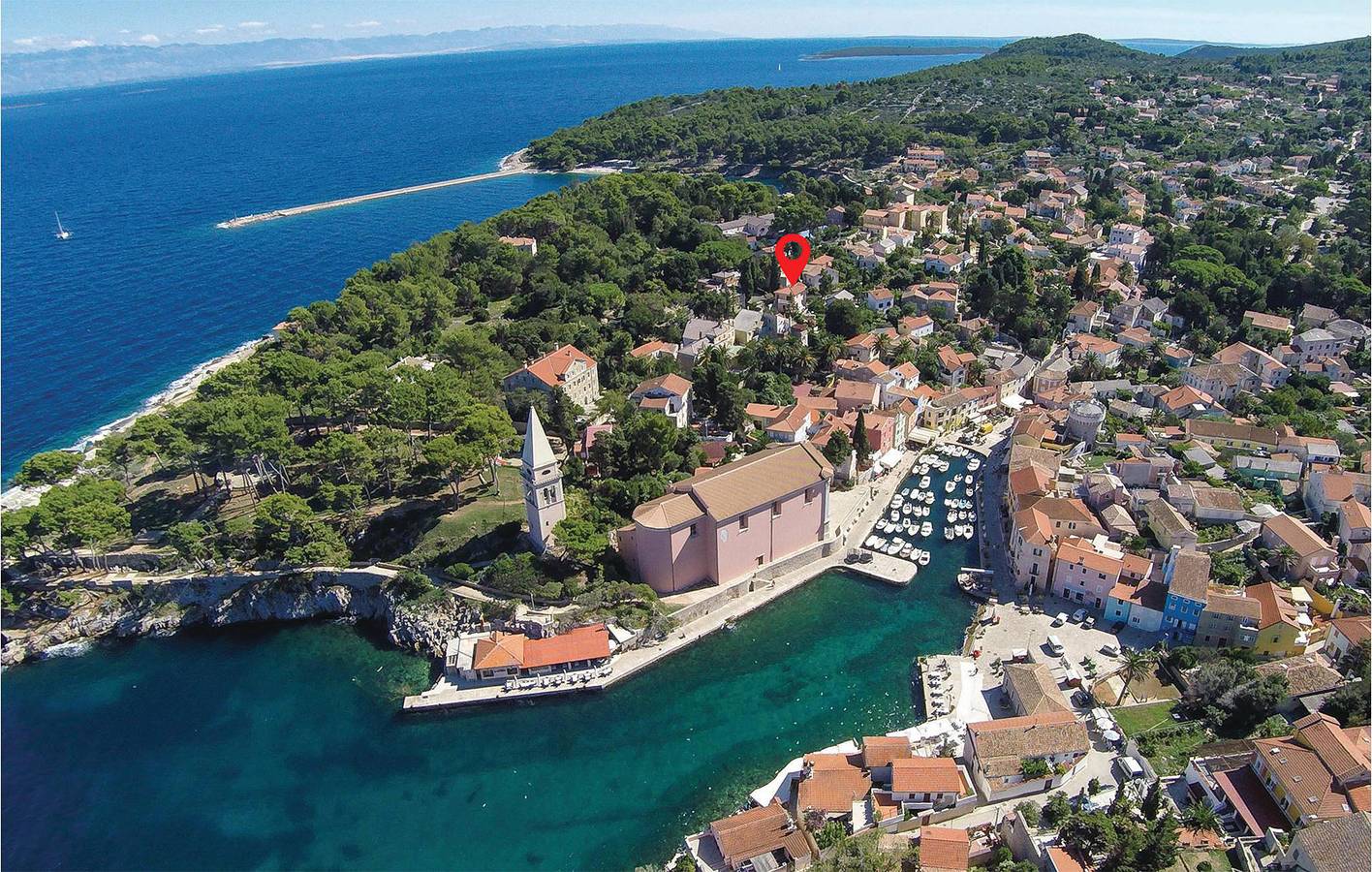 Ganze Ferienwohnung, Ferienwohnung für 5 Personen mit Terrasse in Veli Losinj, Lošinj