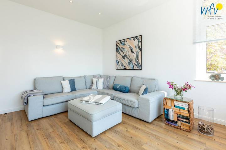 Apartamento entero, Luxuriöse Ferienwohnung Backboard auf Juist mit Meerblick und Balkon in Juist