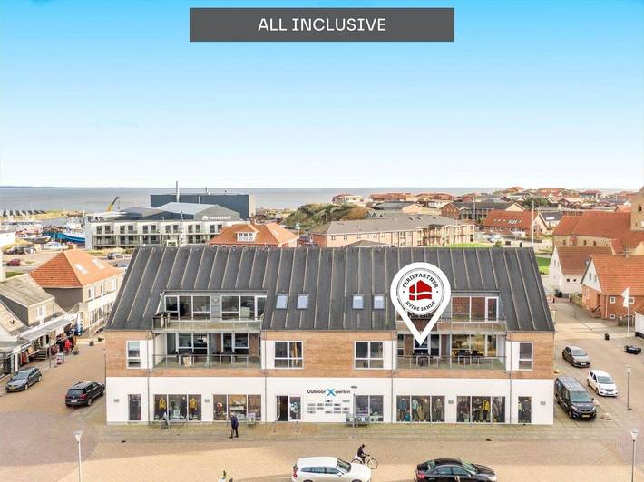 Ferienwohnung für 4 Personen, mit Balkon, mit Haustier in Hvide Sande