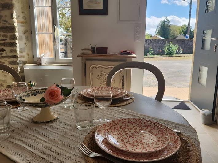 Gîte "La Maison du Mur" met tuin en Wi-Fi