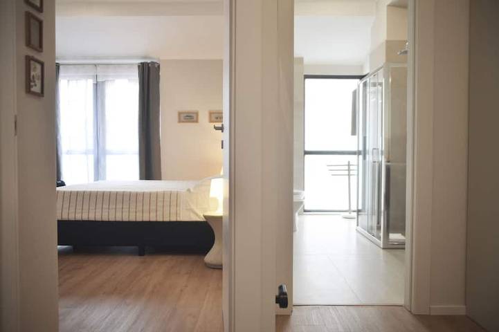 Apartamento entero, Apartment with large living and kitchen in the center of Brindisi with parking space in Brindisi, Salento
