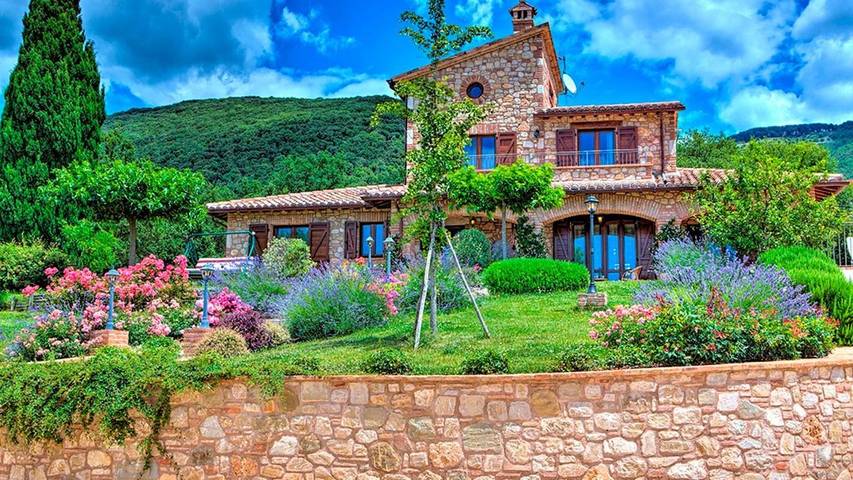 Villa per 8 persone, con panorama e giardino nonché piscina - 1