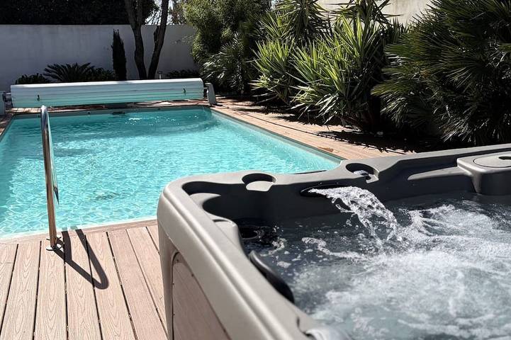 Villa pour 8 personnes, avec jardin ainsi que jacuzzi et terrasse à Bretignolles-sur-Mer