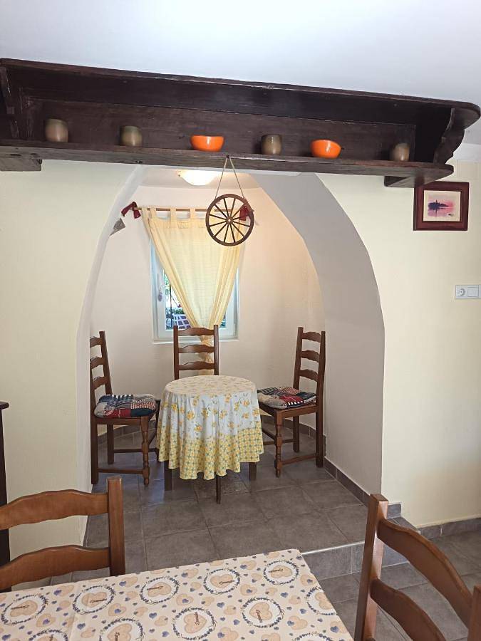 Ferienwohnung für 4 Personen, mit Balkon und Terrasse sowie Garten und Ausblick