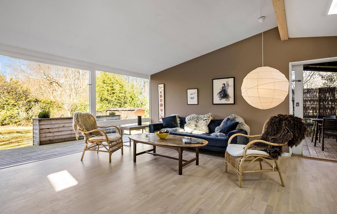 Ferienhaus für 4 Personen mit Terrasse in Dronningmølle, Kattegat Küste