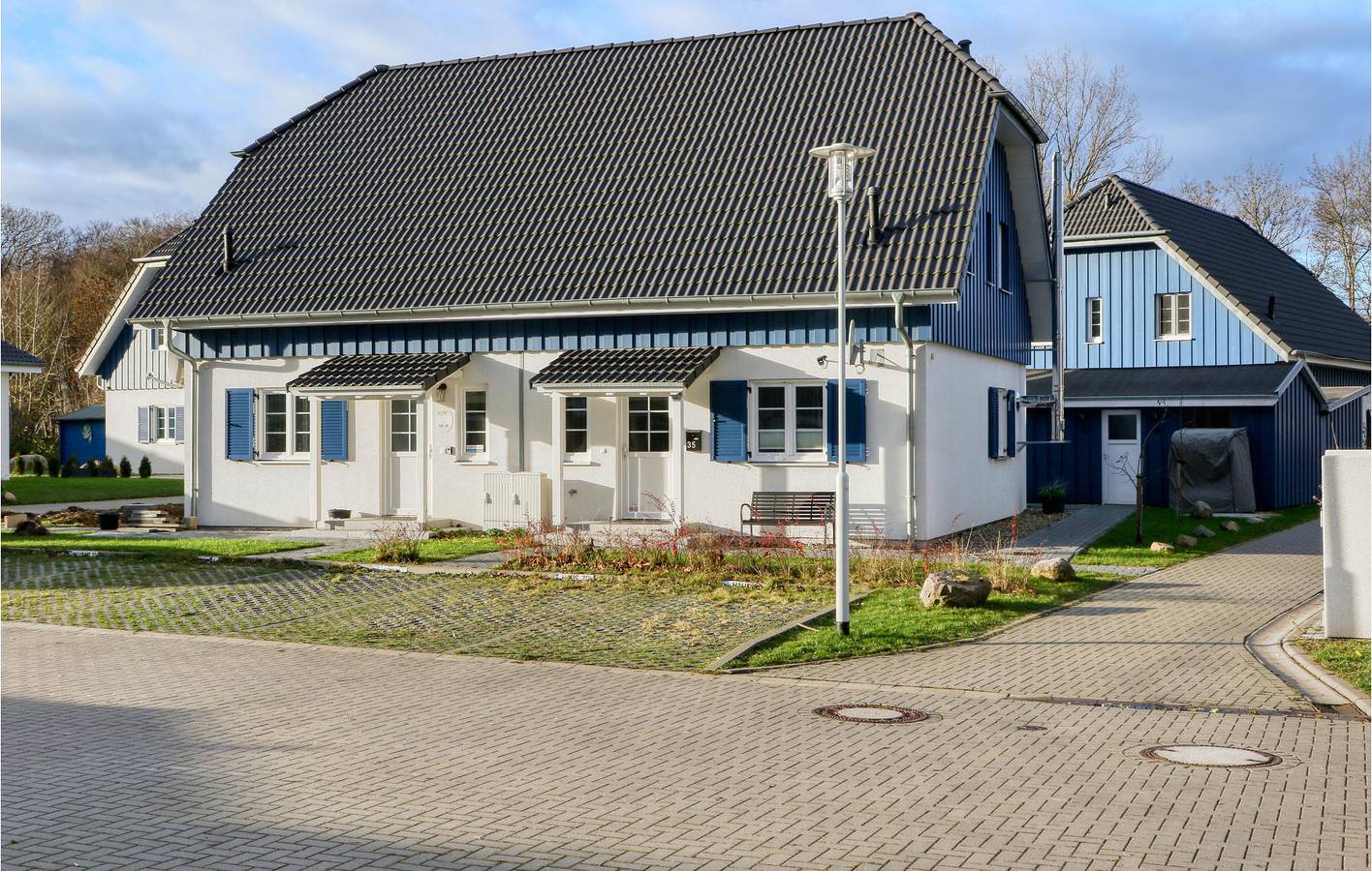 Modernes Apartment mit Strand in 2,5 km Entfernung in Altefähr, Stralsund Umland