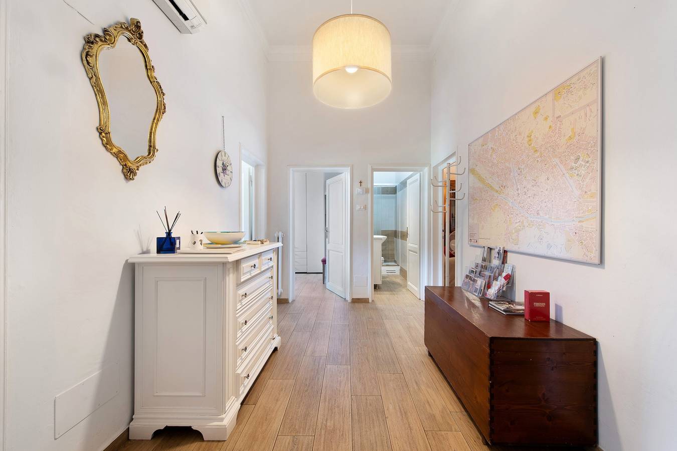 Ganze Wohnung, Apartment „Firenze Famiglie Amici“ mit Balkon, Wlan und Klimaanlage in Gavinana Galluzzo, Florenz