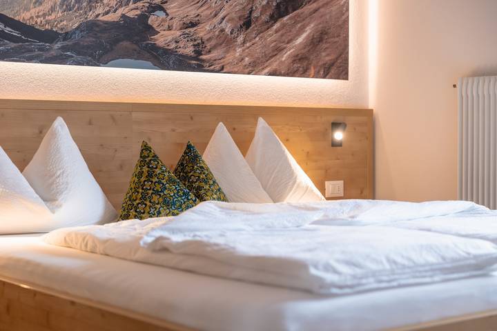 Ganze Wohnung, Ferienwohnung 'Kriendl Nr 3' mit Bergblick, Gemeinschaftsgarten und Wlan in Mitterolang, Olang