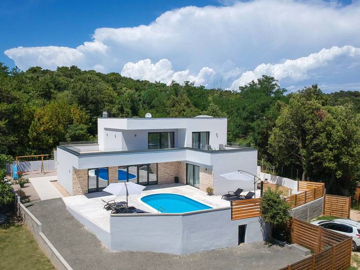 Ferienhaus für 8 Personen auf Rab