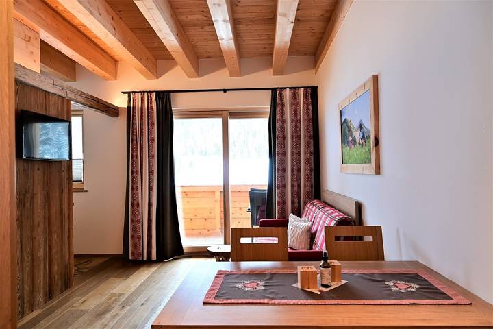 Ferienwohnung für 4 Personen, mit Balkon und Garten sowie Sauna und Ausblick in Biberwier - 3