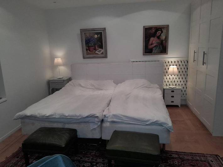 Lägenhet för 3 Personer, med trädgård och terass i Lidingö