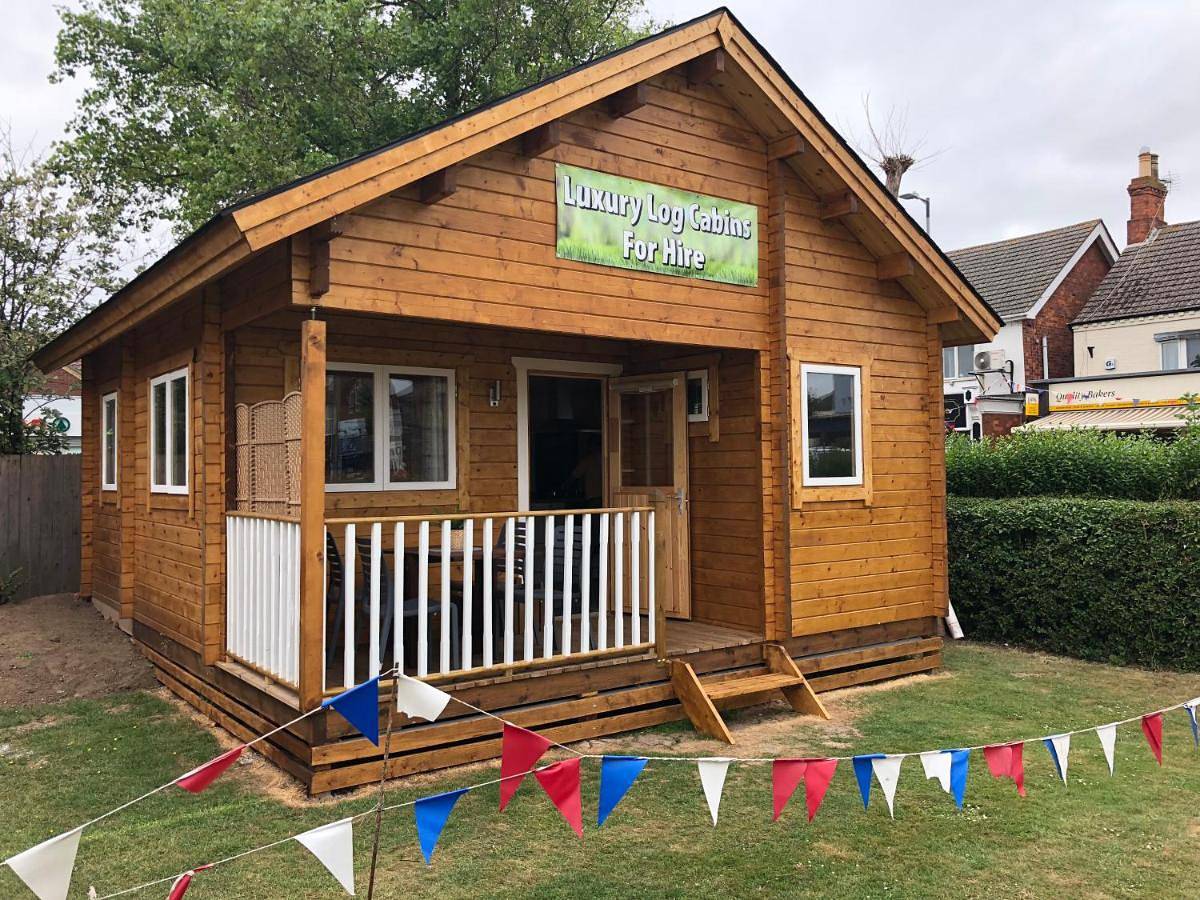 Bacchus Hotel Log Cabins in Sutton on Sea, Lincolnshire