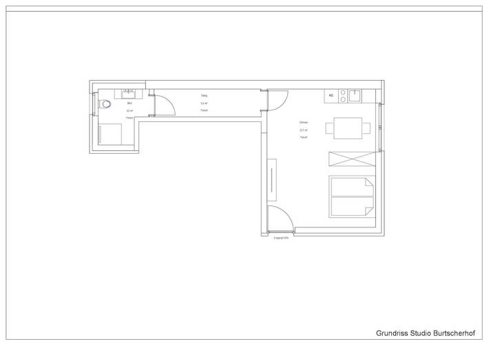 Ferienwohnung für 2 Personen, mit Terrasse in Bludenz