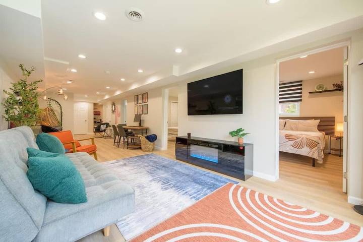 Apartamento de vacaciones para 5 personas, con terraza y jardín - 1