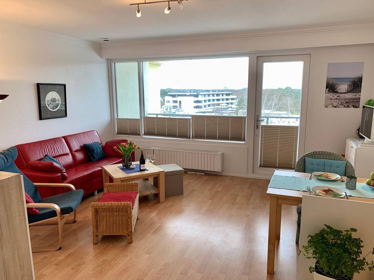 Ganze Wohnung, Parkwohnanlage Atlantic - Ferienwohnung Schöne Aussicht in St. Peter-Bad, St. Peter-Ording