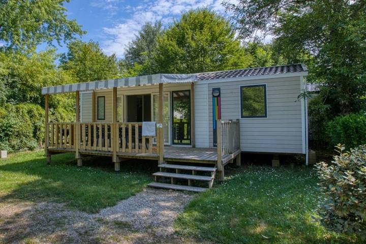 Mobil home pour 6 personnes, avec bassin pour enfant à Groléjac - 4