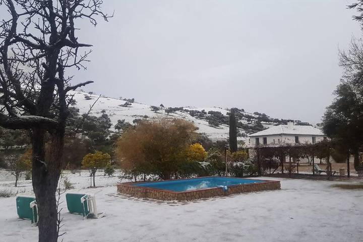 Casa rural para 13 personas, con jardín además de balcón y piscina en Sierra de Grazalema - 3