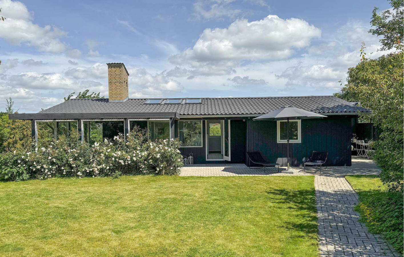 Ferienhaus für 4 Personen mit Terrasse in Roskilde, Nordostseeland