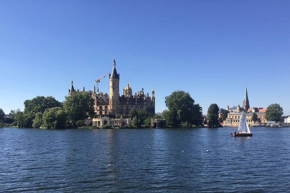 Ferienhaus im Grünen am Schweriner See, Fahrräder inkl. in Schwerin, Schweriner See