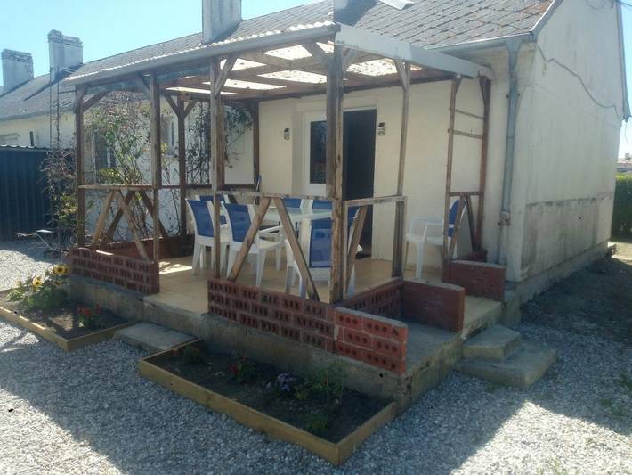 Ferienhaus für 4 Personen, mit Terrasse und Garten