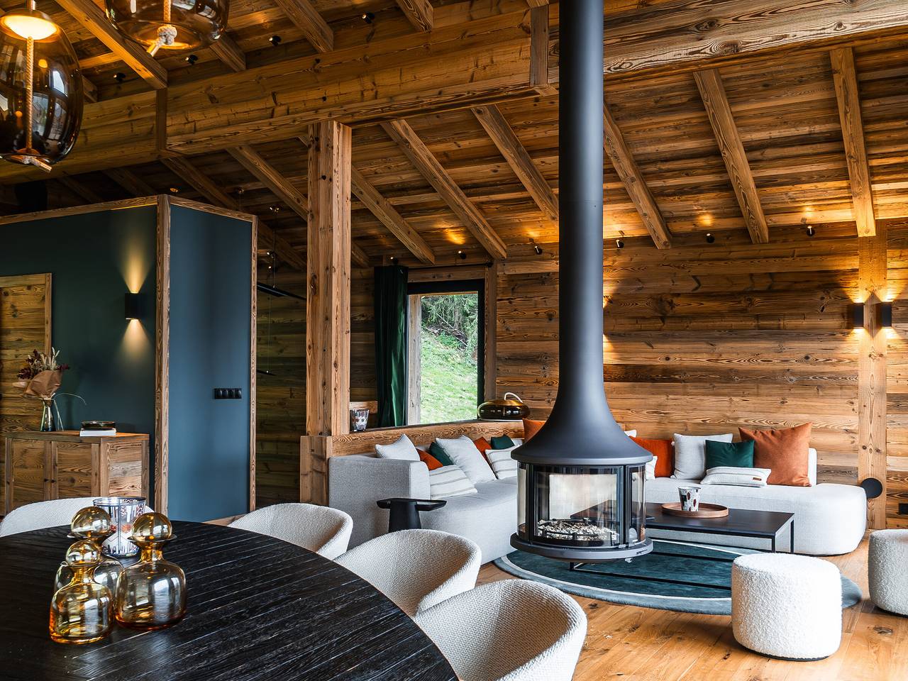 Chalet de luxe à La Plagne avec Spa, accès direct aux pistes in La Plagne, Aime-la-Plagne