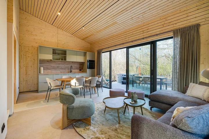 Vakantiepark voor 3 personen, with Terras and Whirlpool as well as Sauna in de Achterhoek