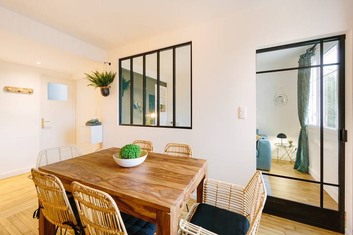 Apartamento entero, Apartamento de vacaciones para 6 personas in Nantes, Nantes region