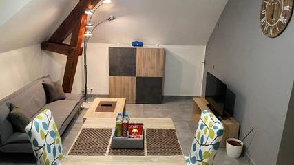 Gîte pour 4 personnes, avec terrasse ainsi que jardin et vue à Fleury-les-Aubrais