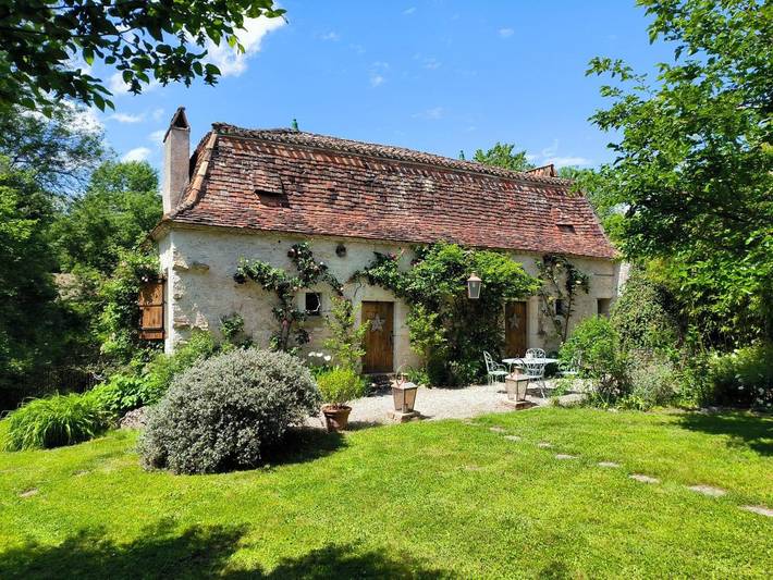 Chambre d’hôte pour 2 personnes, avec jardin ainsi que vue et piscine à Monestier - 3