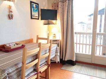 Gîte pour 4 personnes, avec balcon dans Les Carroz